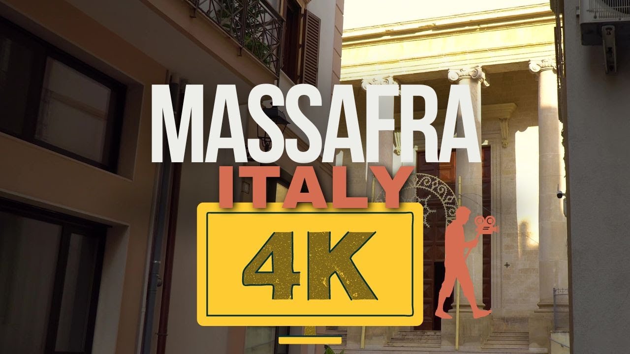Massafra, Ita 4K - Walking Tour