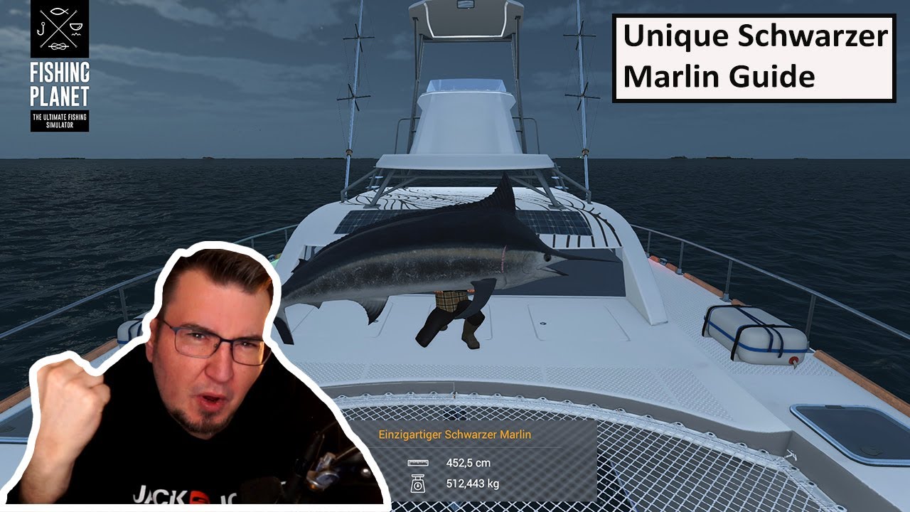Einzigartiger Schwarzer Marlin Guide - Fishing Planet Malediven Big Game Fishing | Deutsch | UwF