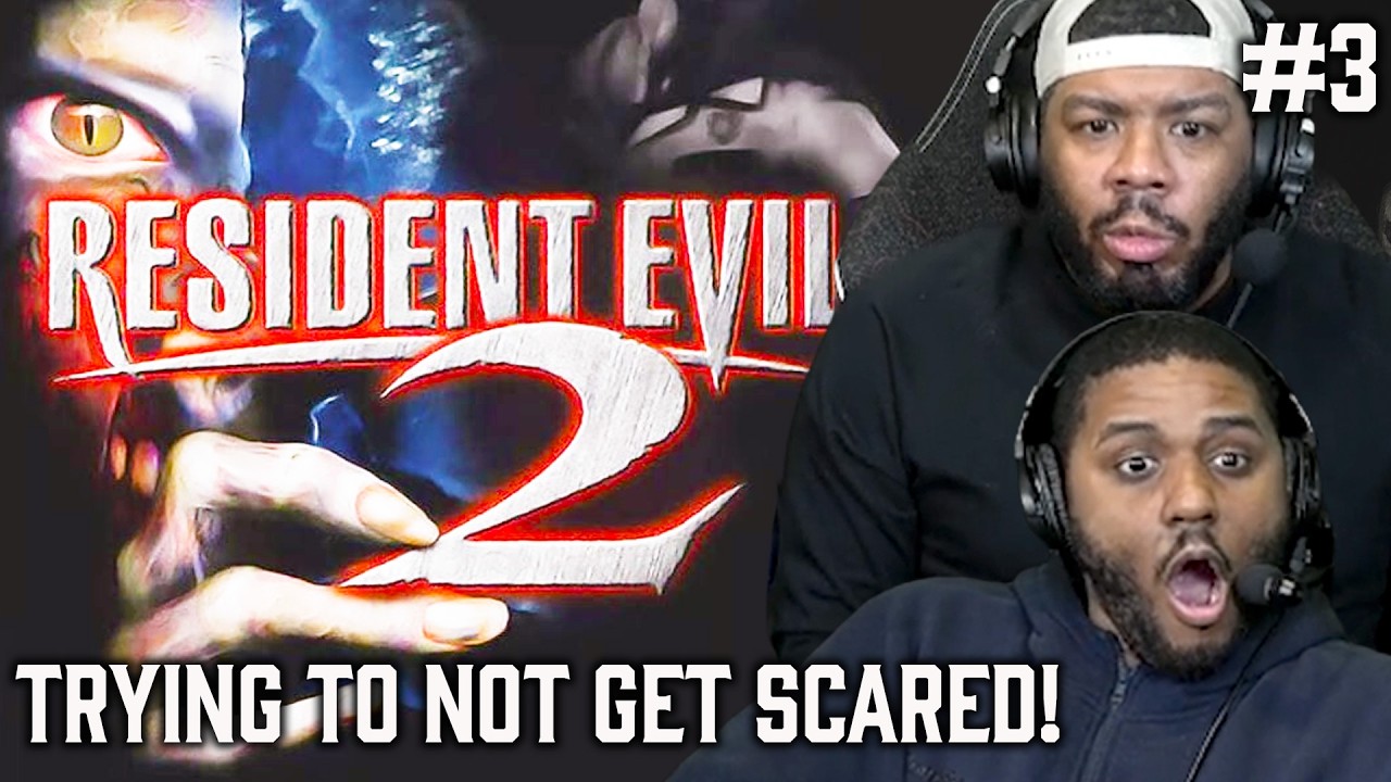 Resident Evil 2 (1998) | Leon A | Episode 3 - Trying to NOT get scared!