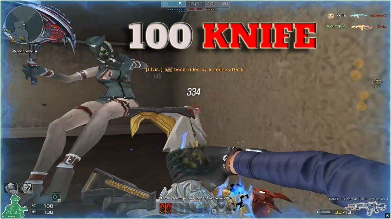 | HIGHLIGHTS Part 11 | Knives - Hero Mode X (HMX) : CrossFire West