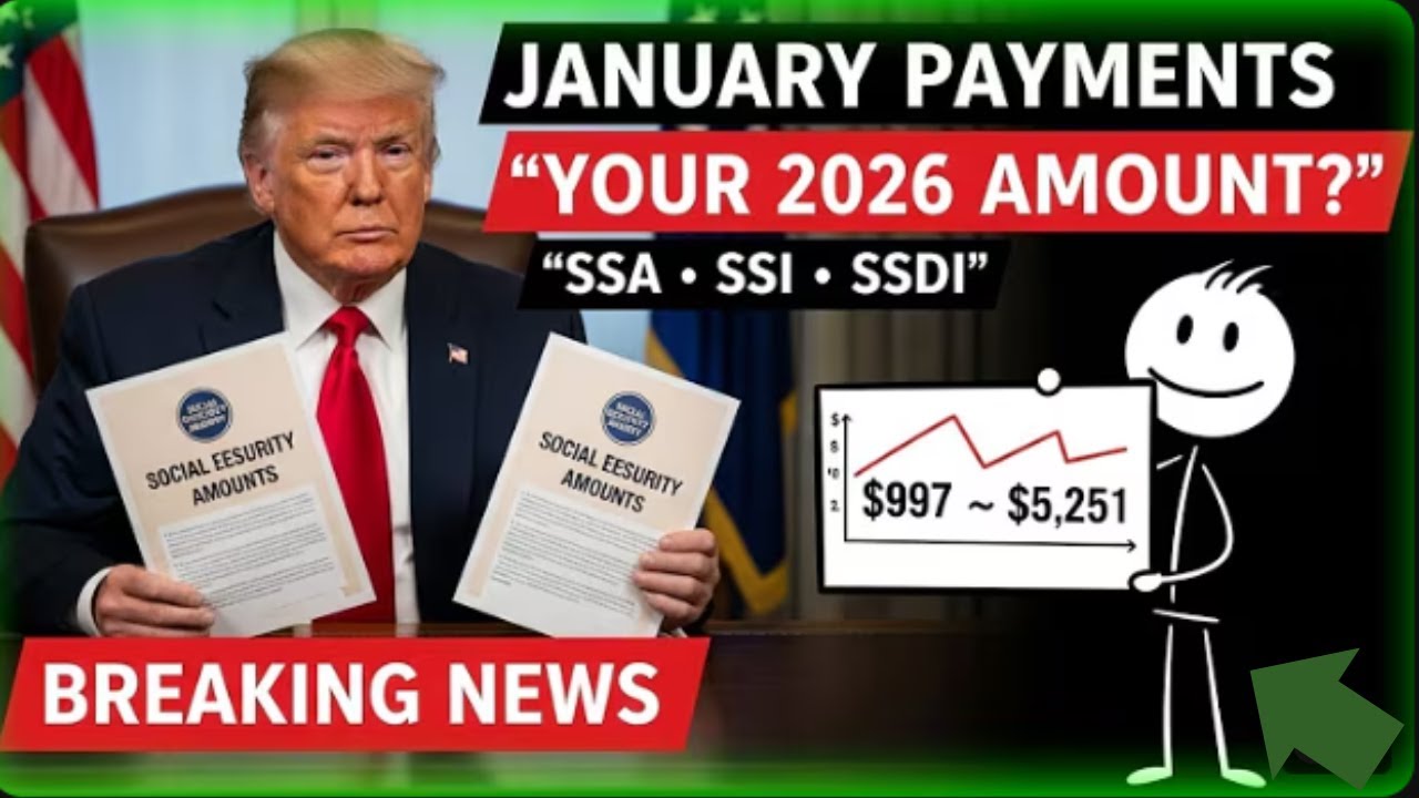 January 2026 Social Security Payments & Amounts &mdash; Full Schedule (SSA, SSI & SSDI)