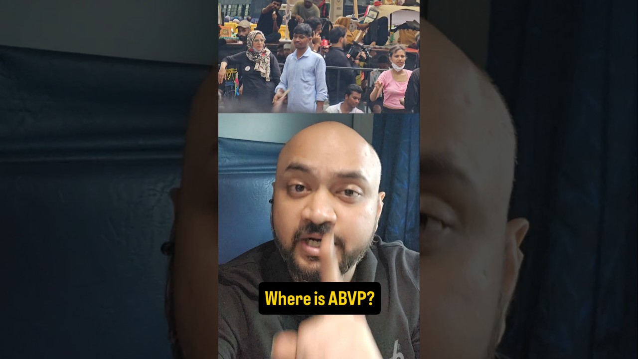 Why was ABVP MISSING from the Jantar Mantar Protest? 🤔 #ABVP #JantarMantarProtest #NEETUG