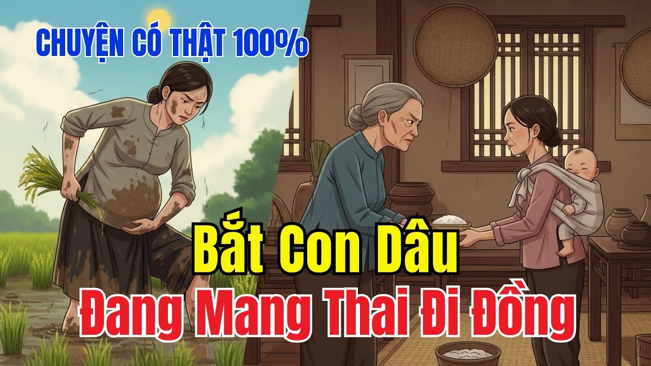 Một Người Con Dâu  Đang Mang Thai Phải Ra Ruộng, Một Người Con Gái Được Ưu Tiên Trong Nhà
