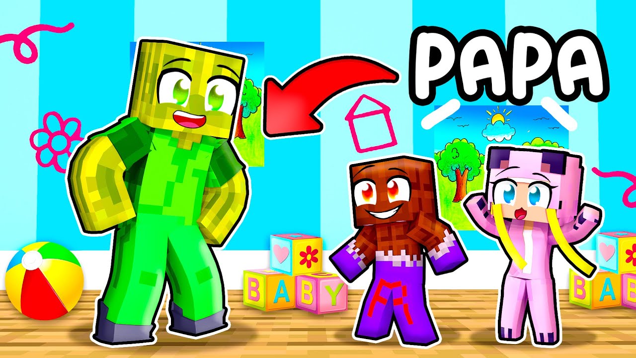 Chaosflo44 wird MEIN PAPA in Minecraft!