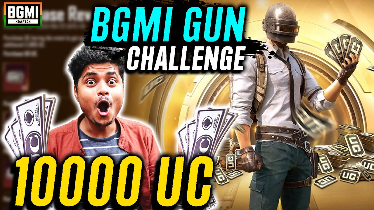 FREE 10000 UC BGMI CHALLENGE TO GET WIN ONLY USING FIRST GUN😱 | INTENSE FIGHT | Faroff