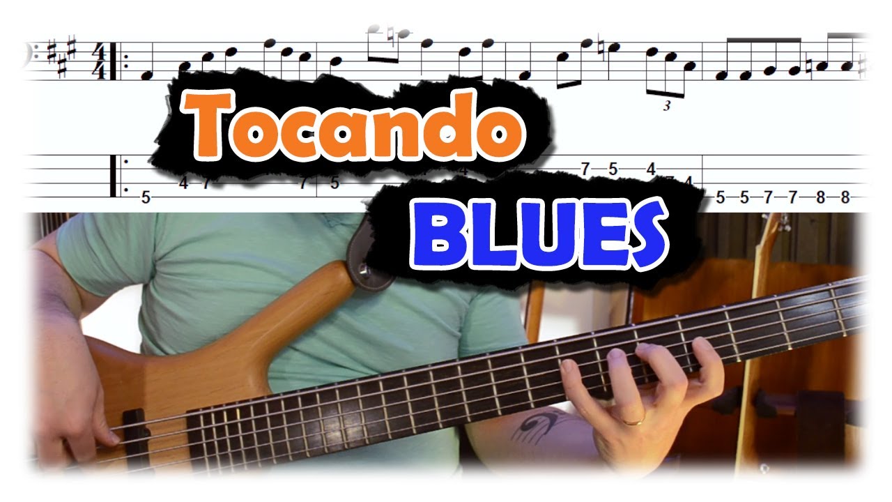 Líneas de BLUES en BAJO- AK Clases de Bajo Eléctrico