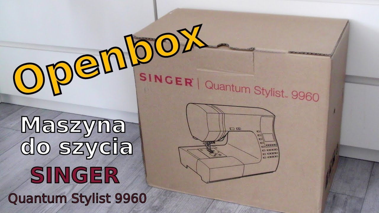Openbox - Maszyna do szycia - Singer Quantum Stylist 9960