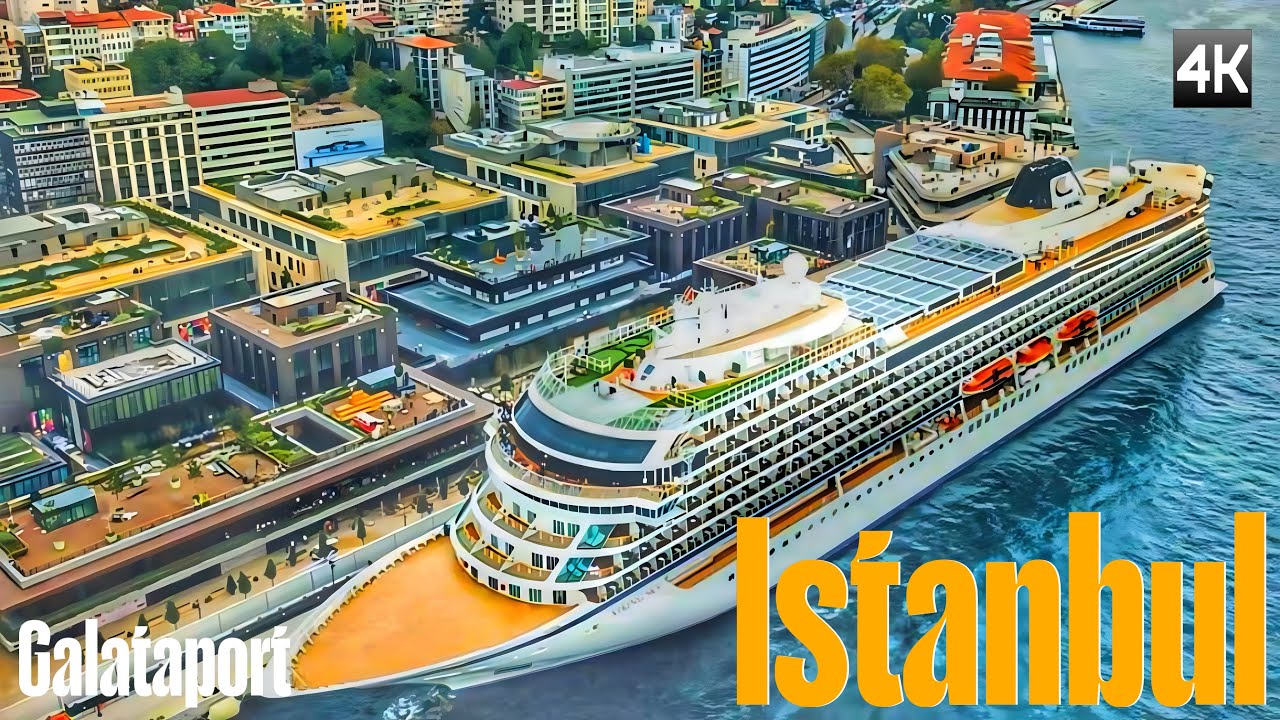 🇹🇷Istanbul, Türkiye | Walking Tour | Walking in istanbul | Walking | Galataport | 4k Ultra HD/60fps