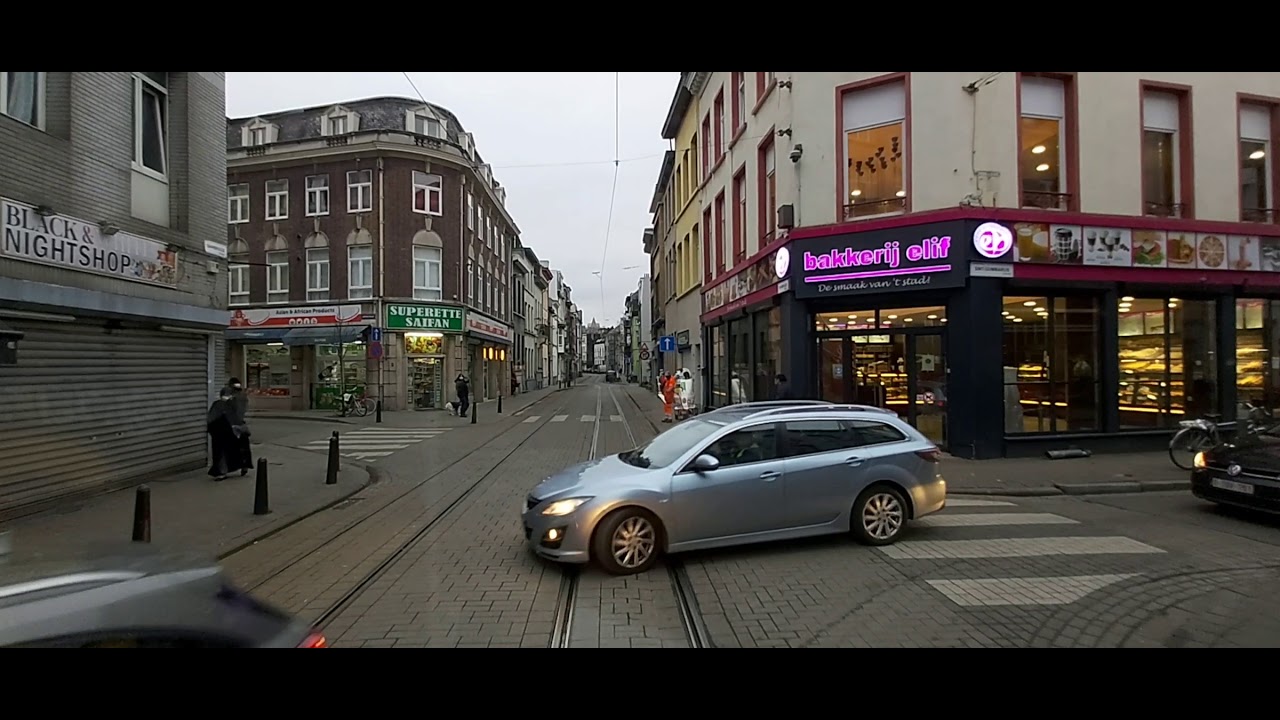 Tramlijn 12: Sportpaleis - Astrid (Centraal-station) - Sportpaleis (2021)