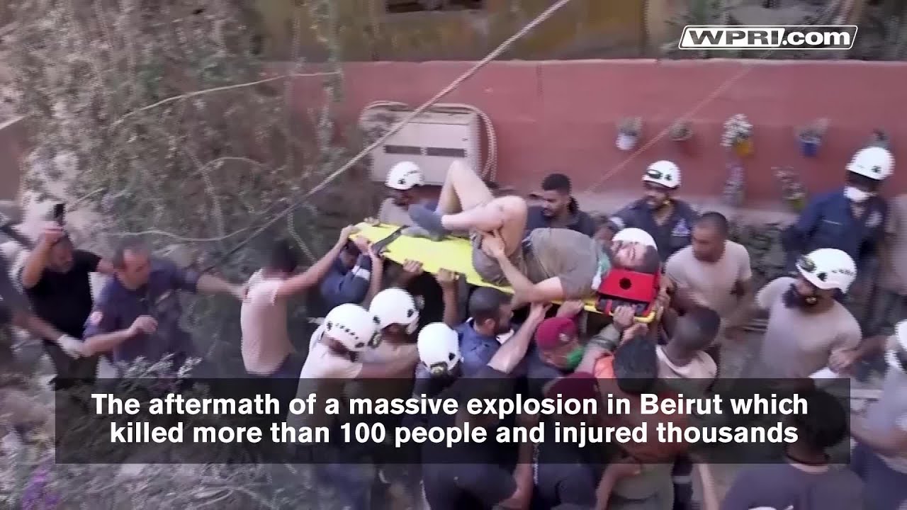 VIDEO NOW: Aftermath of massive explosion in Beirut