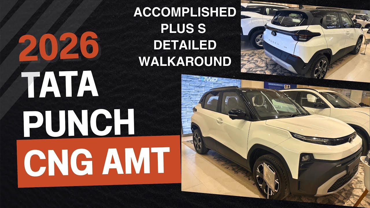 Tata Punch Facelift CNG AMT 🚗 Automatic + CNG = Perfect Combo?
