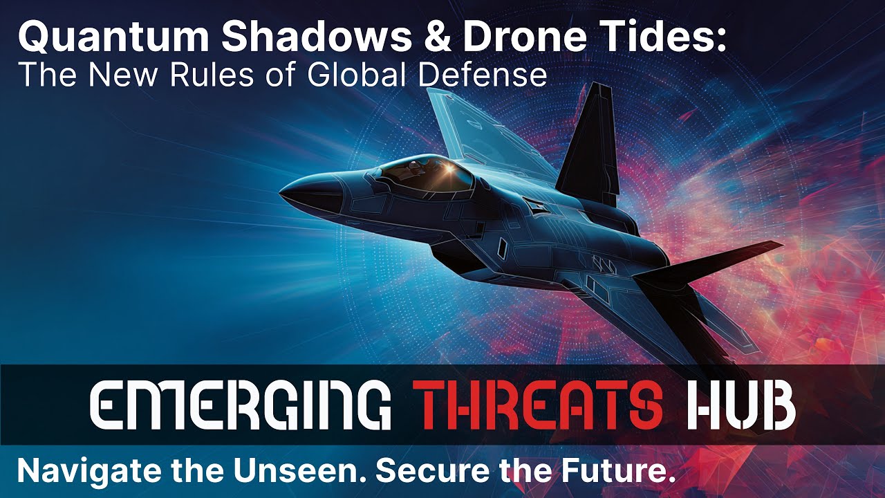 Quantum Shadows & Drone Tides: The New Rules of Global Defense