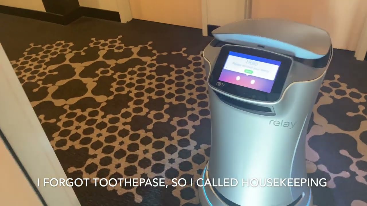 Universal's Aventura Hotel - Relay the Robot