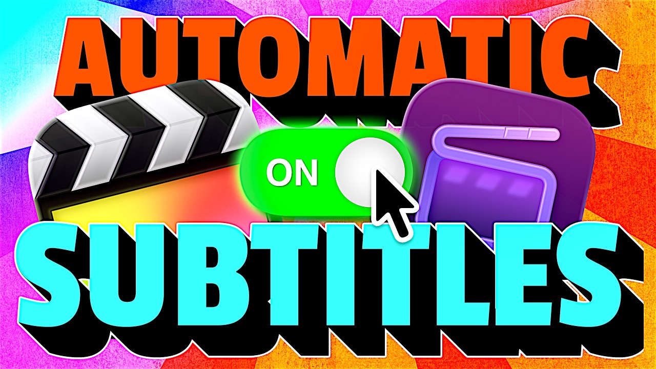 Everything you need to know about Automatic Subtitles in Final Cut Pro