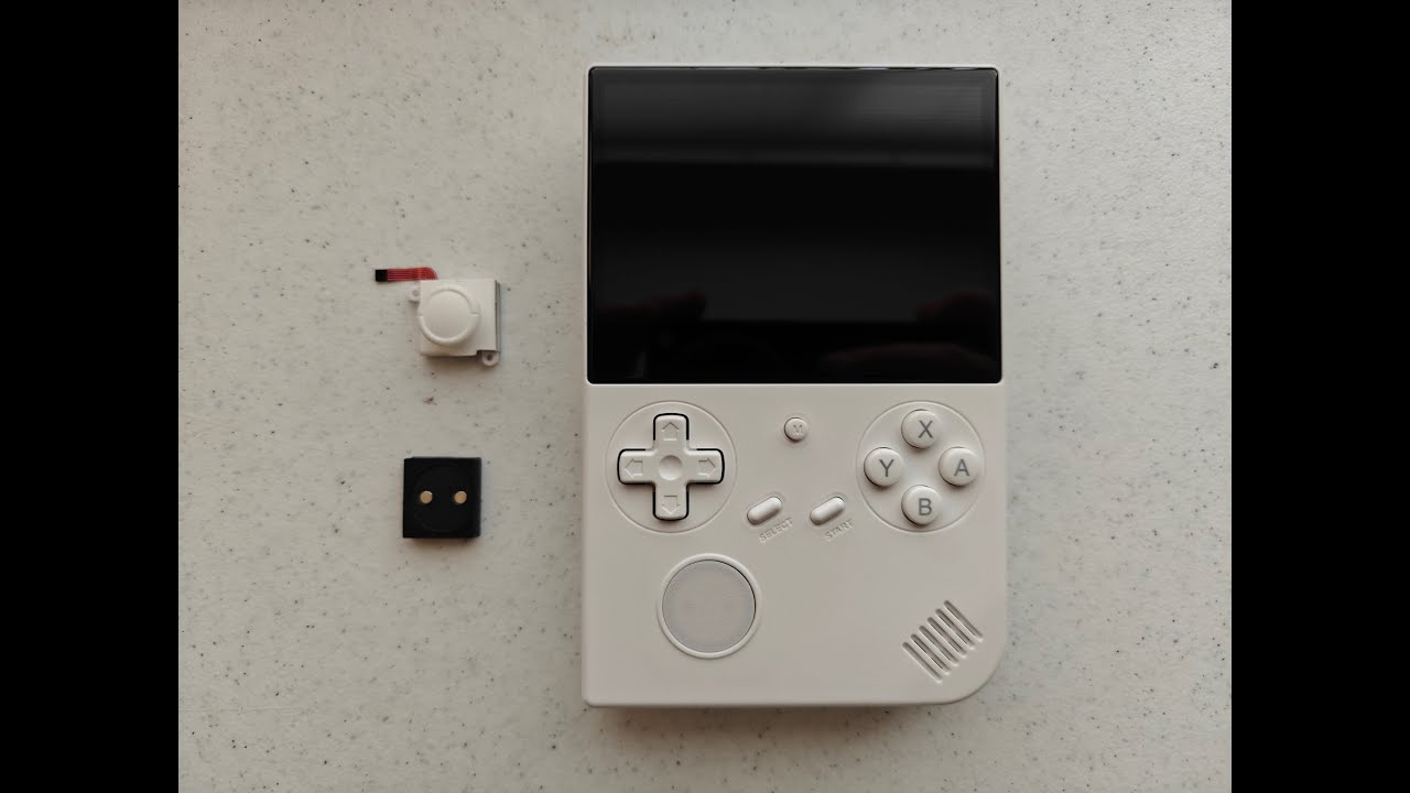 Anbernic RG40XXV Magnetic Joystick Delete Mod