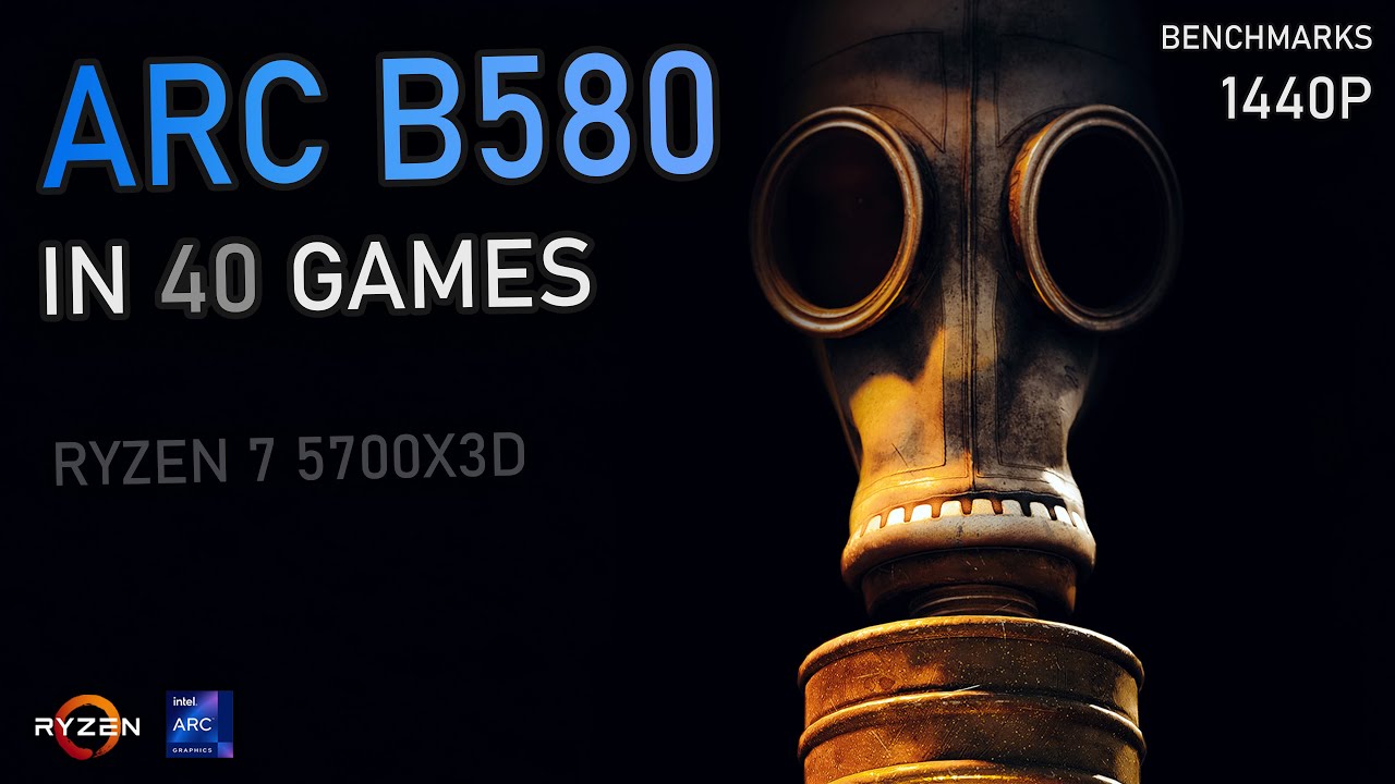 ARC B580 -  40 GAMES at 1440P | Ray Tracing, XeSS 2 Frame Generation & More!