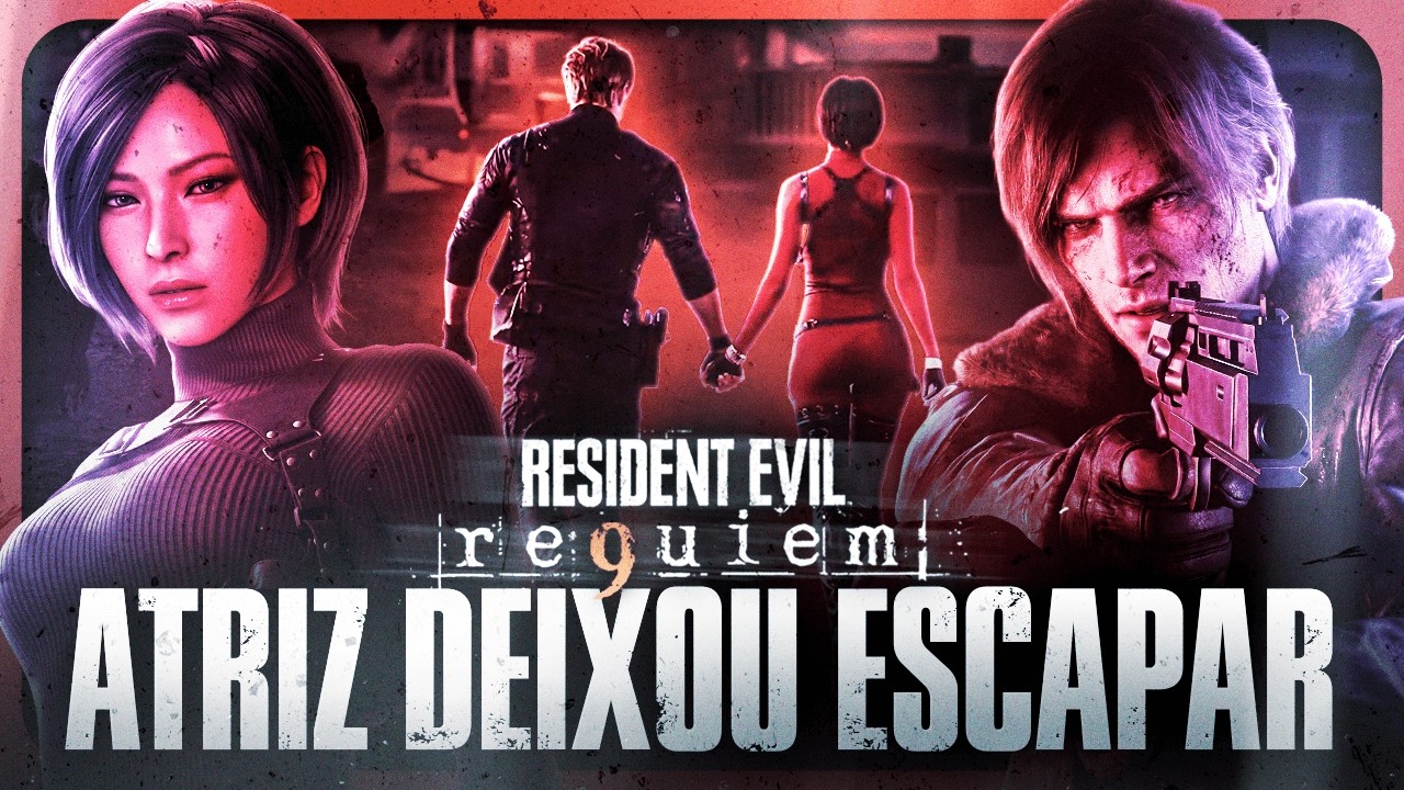 QUE ISSO? ATRIZ DA ADA ENTREGA DE VEZ DLC DE RESIDENT EVIL REQUIEM
