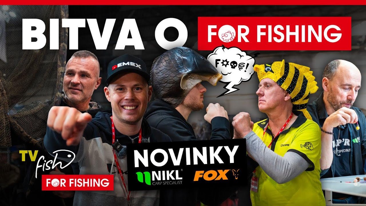 Novinky Nikl, Fox & Trakker 🔥 | Rafan v TV Fish Masters | Vítek Ides rozjel show! – For Fishing 2026