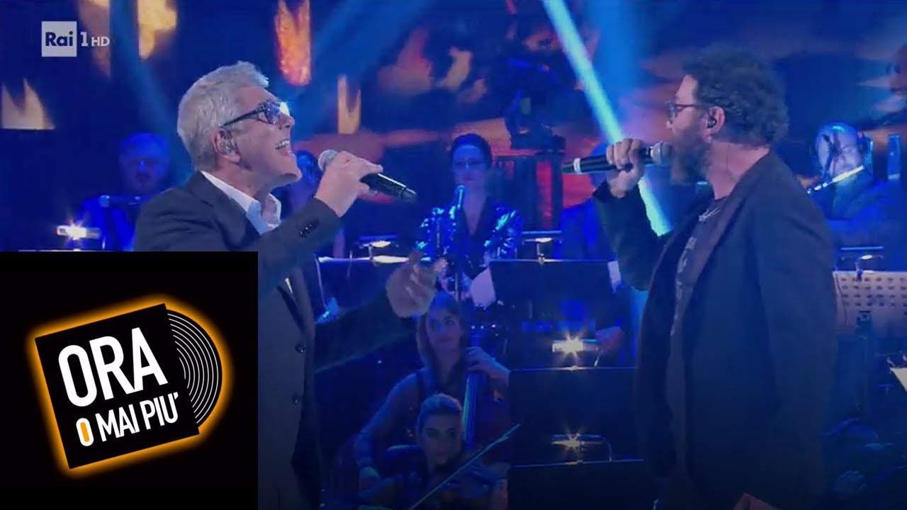 Paolo Vallesi e Michele Zarrillo cantano 