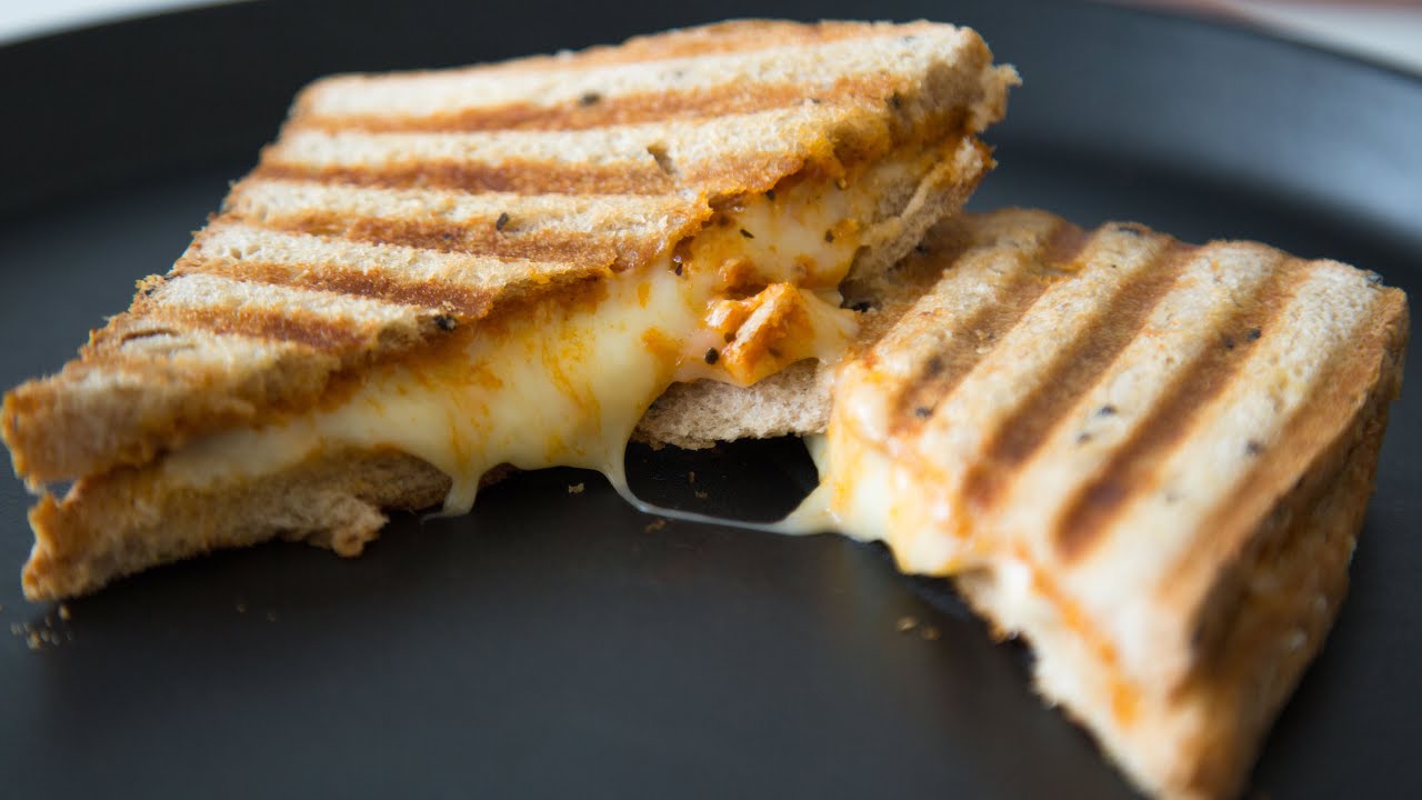 Grilled Pizza Sandwich | Quick & Easy Brunch Recipe By Teamwork Food