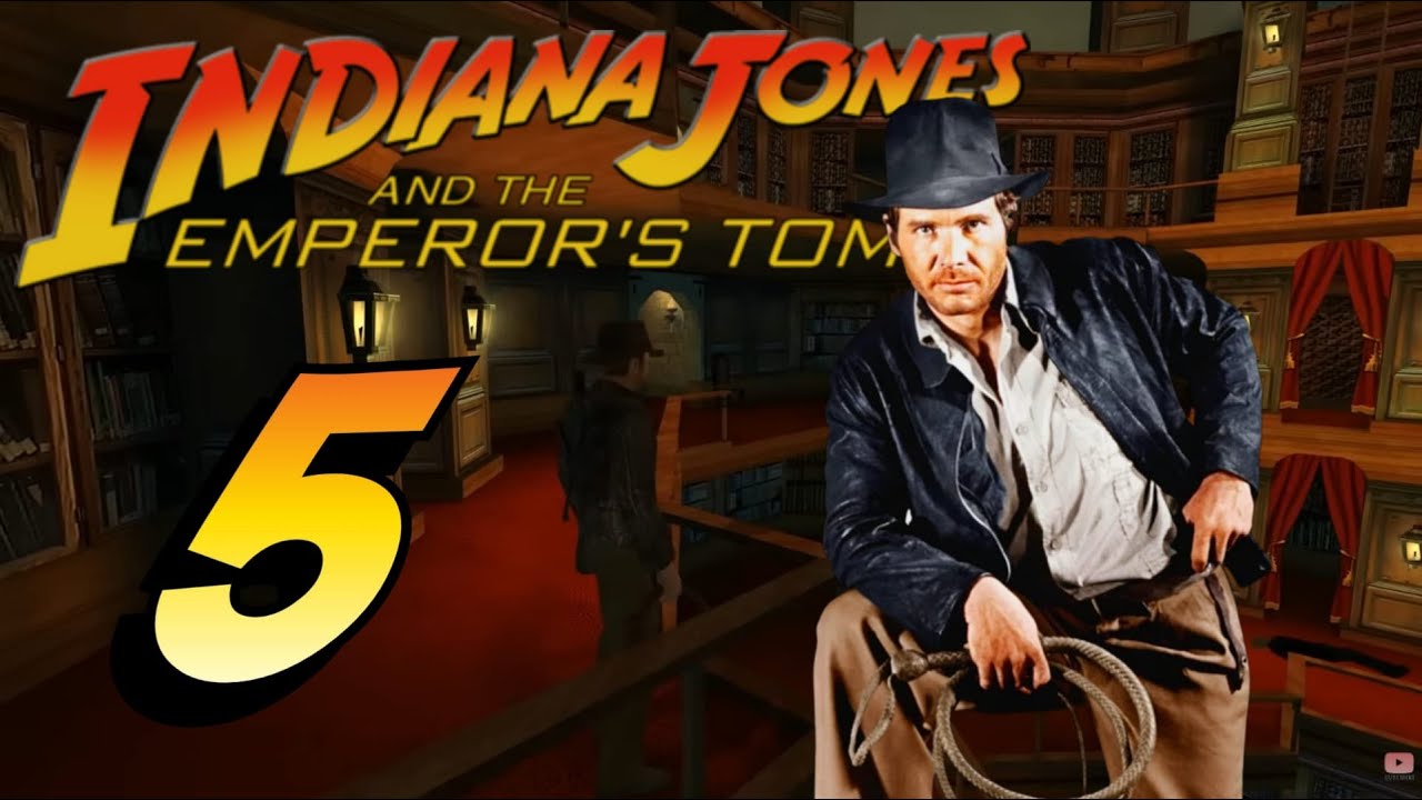 INDIANA JONES AND THE EMPEROR'S TOMB 🏺 #5 The Library's Secrets and the Clock Room