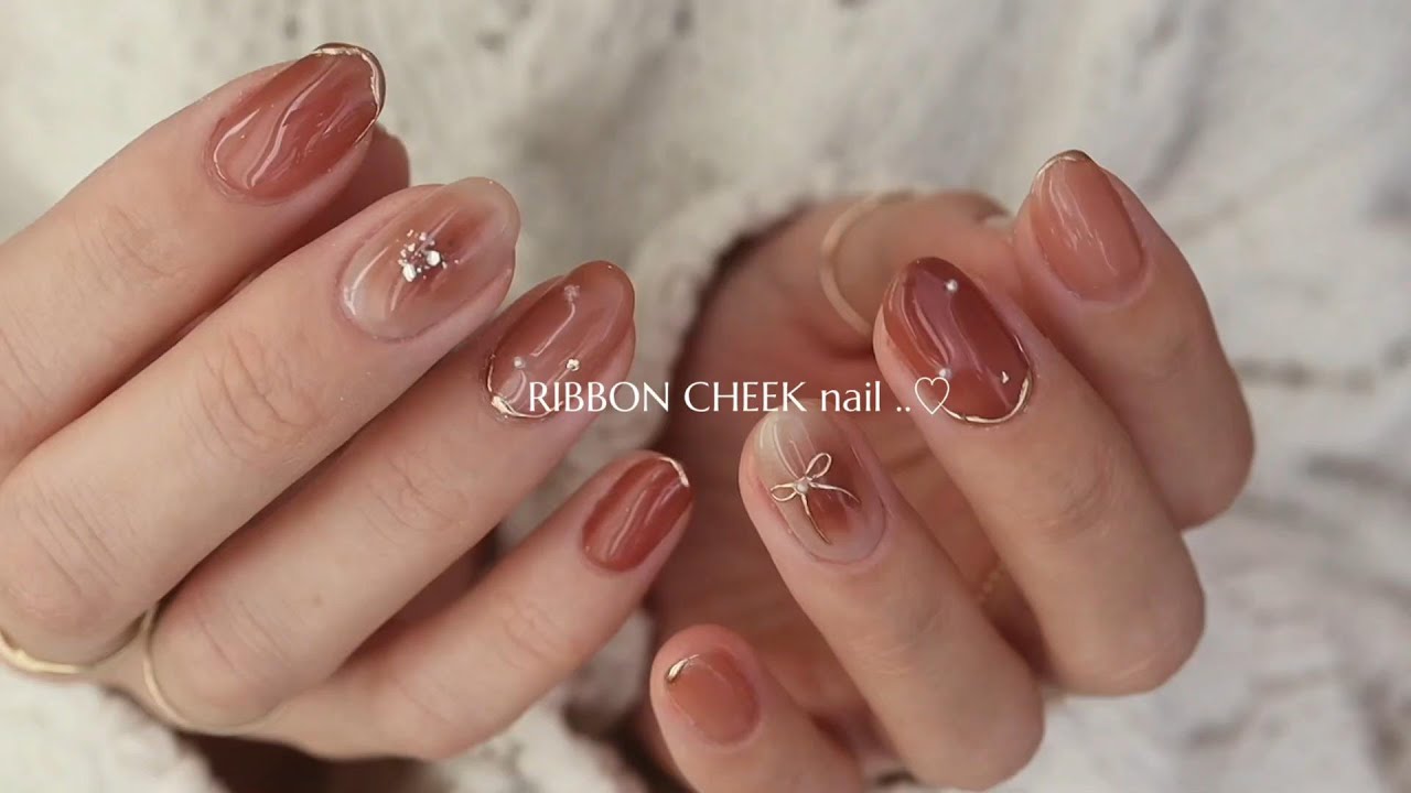 【MGEL LienFort series】リボンチークネイル