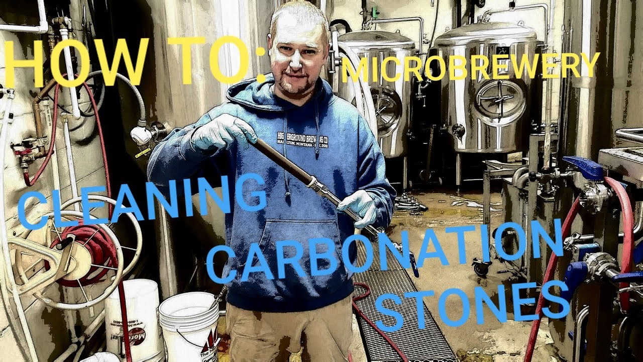 CLEAN CARBONATION STONE!! How To: Microbrewery