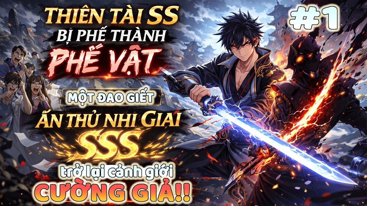 Thiên Tài SS Bị Phế Thành Phế Vật – Một Đao Giết Ẩn Thử Nhị Giai trở lại Cảnh Giới CƯỜNG GIẢ!! P1