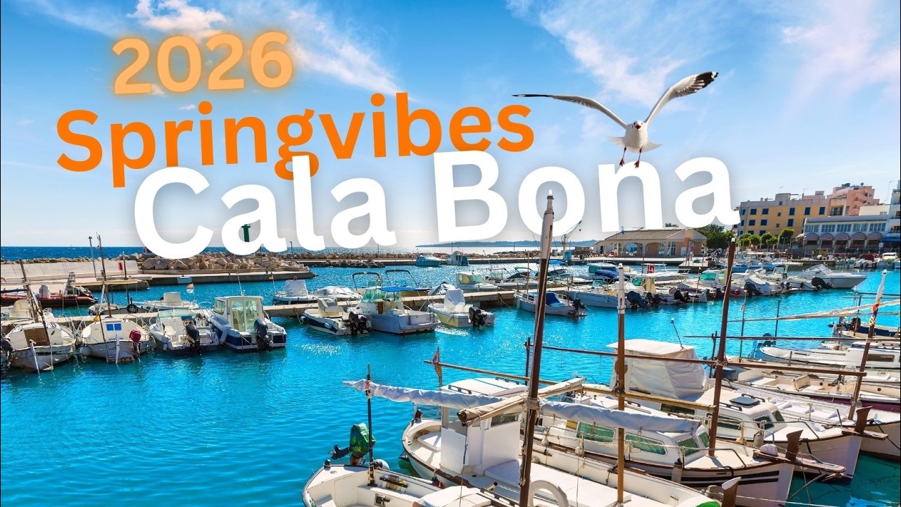 Cinematic Cala Bona Mallorca | Coastal springvibes Views 4K