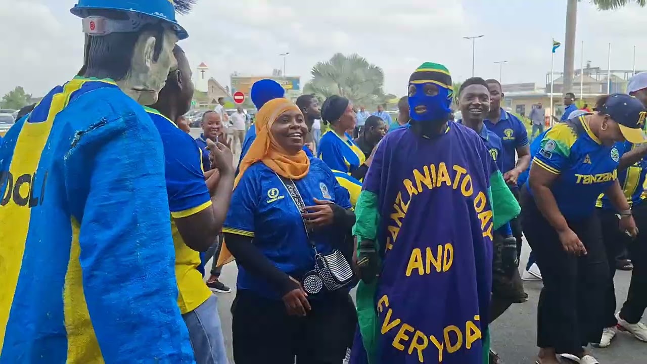 KUTOKA AIRPORT: MAPOKEZI YA TAIFA STARS WAKITOKEA MOROCCO BAADA YA KUTINGA 16 BORA AFCON 2025...