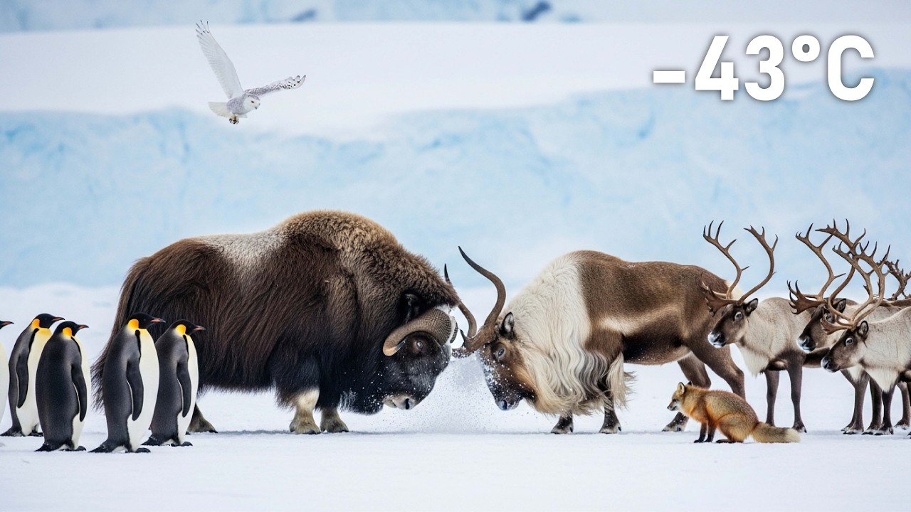 Wildlife Beyond the Ice | Where Nature Survives Without Warmth, Mercy, or Control