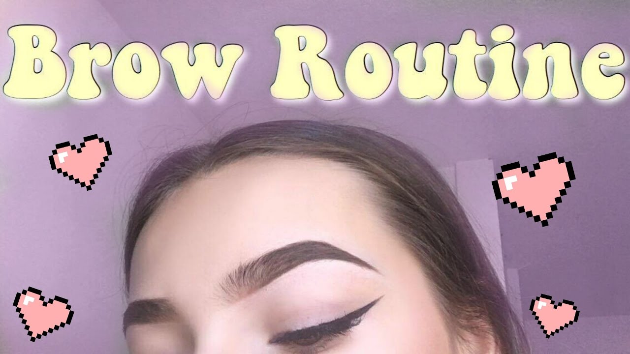 BROW ROUTINE 2017 | Amy Menzies