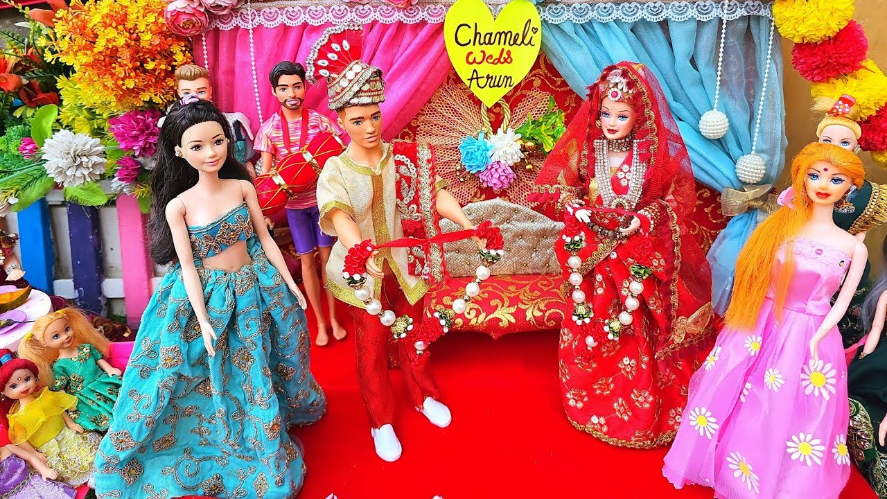 Barbie Doll All Day Routine In Indian Village/Sita Ki Kahani Part-338/Barbie Doll Bedtime Story||