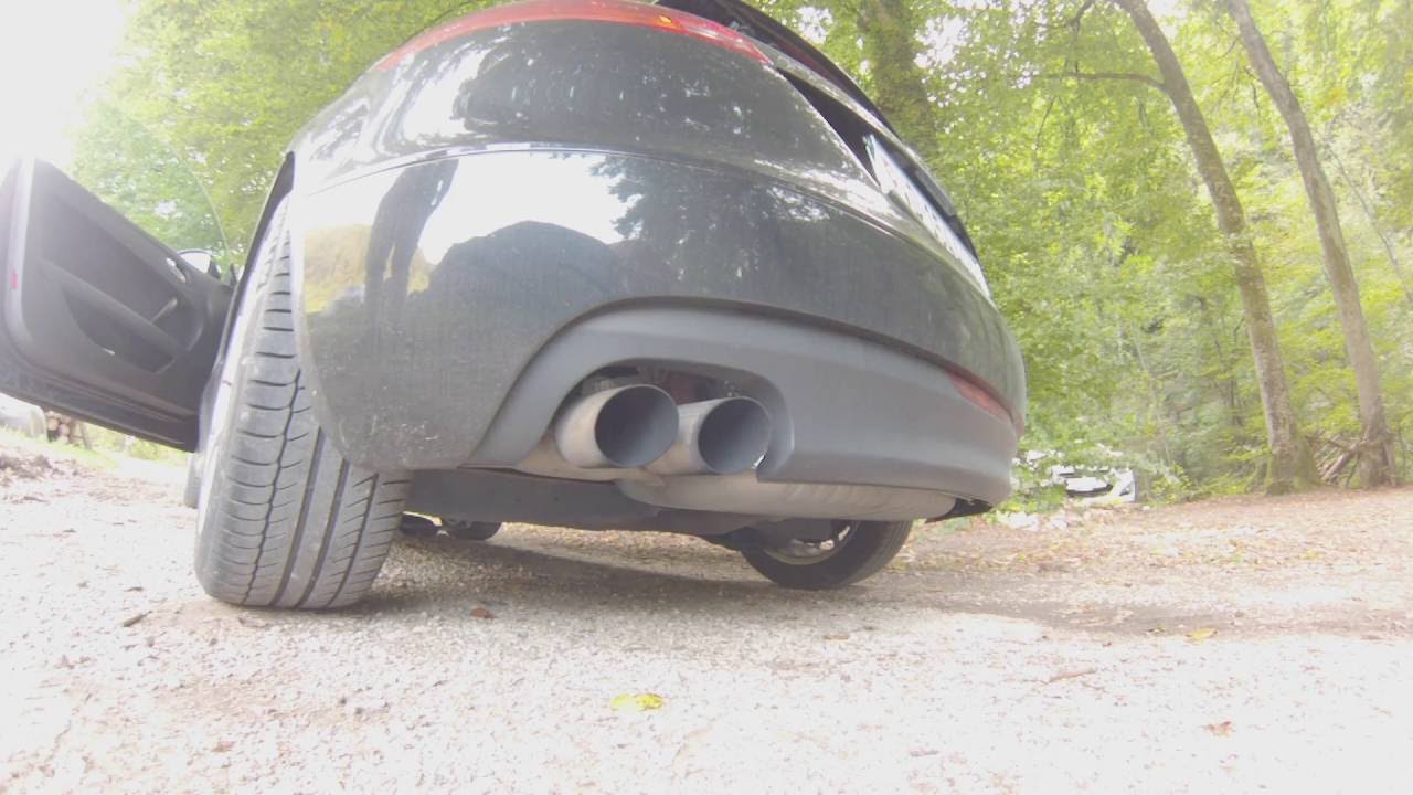 Audi TT mk2 8j 2.0 sound InoxCar exhaust muffler