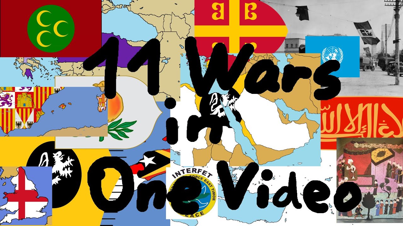 11 Wars in One Video (Best of) | PlusMaps