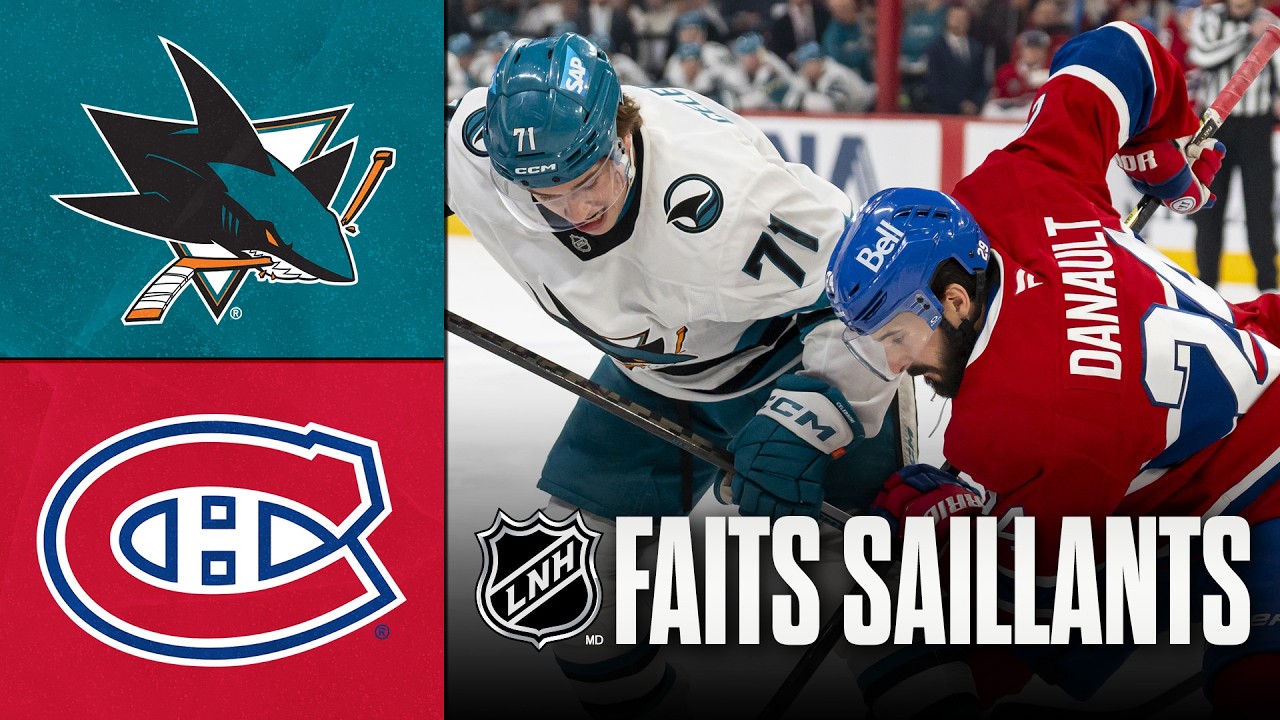 Sharks vs Canadiens | 14/03/26 | Faits saillants