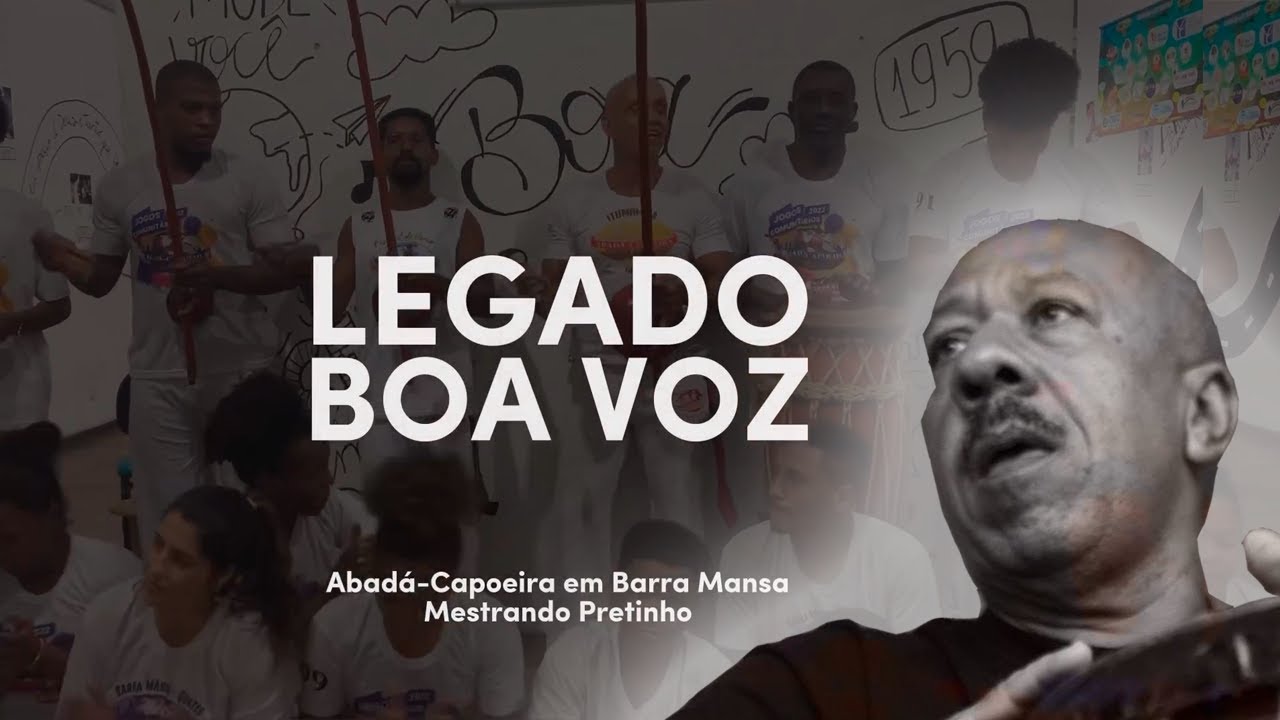 ENERGÍA MARAVILHOSA | Homenagem BOA VOZ | Abada capoeira (Mestrando Pretinho)