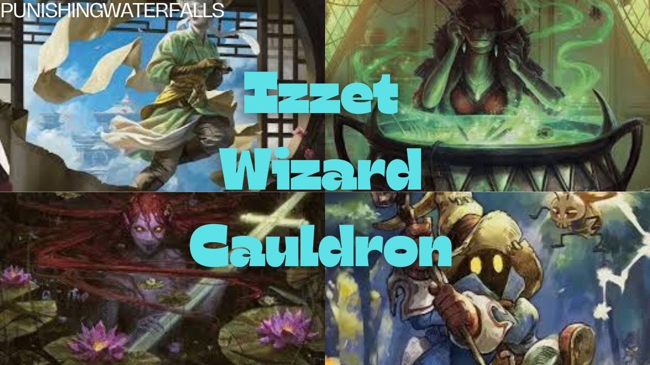 Izzet Wizard Cauldron! Trying to fit all the spice! Goblin Engineer really ties the deck together!