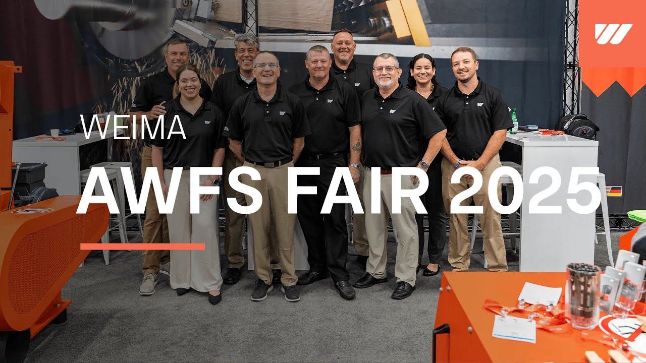 AWFS Fair 2025 Recap | Sustainable Wood Solutions with WEIMA