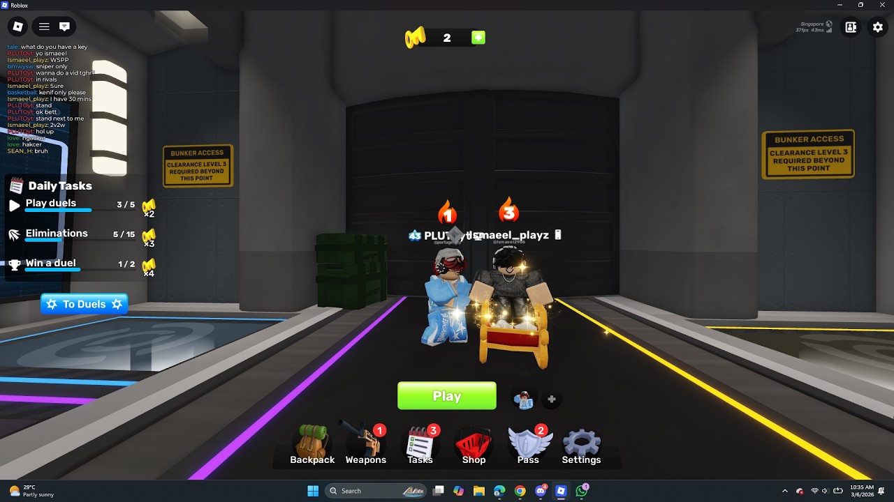 PLAYING RIVALS WITH MY FRIEND 2V2S