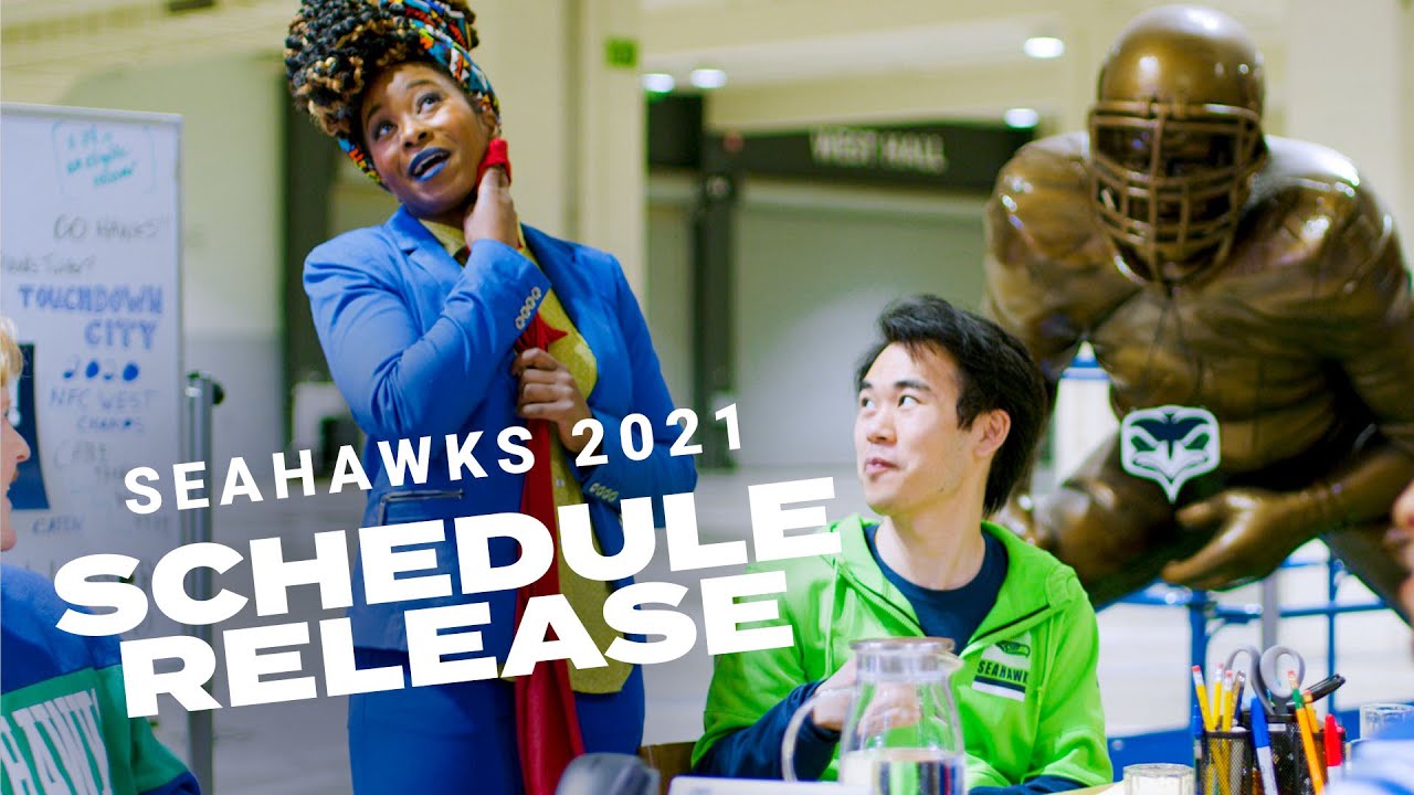 Seahawks 2021 NFL Schedule Release: 'It's in the Video'
