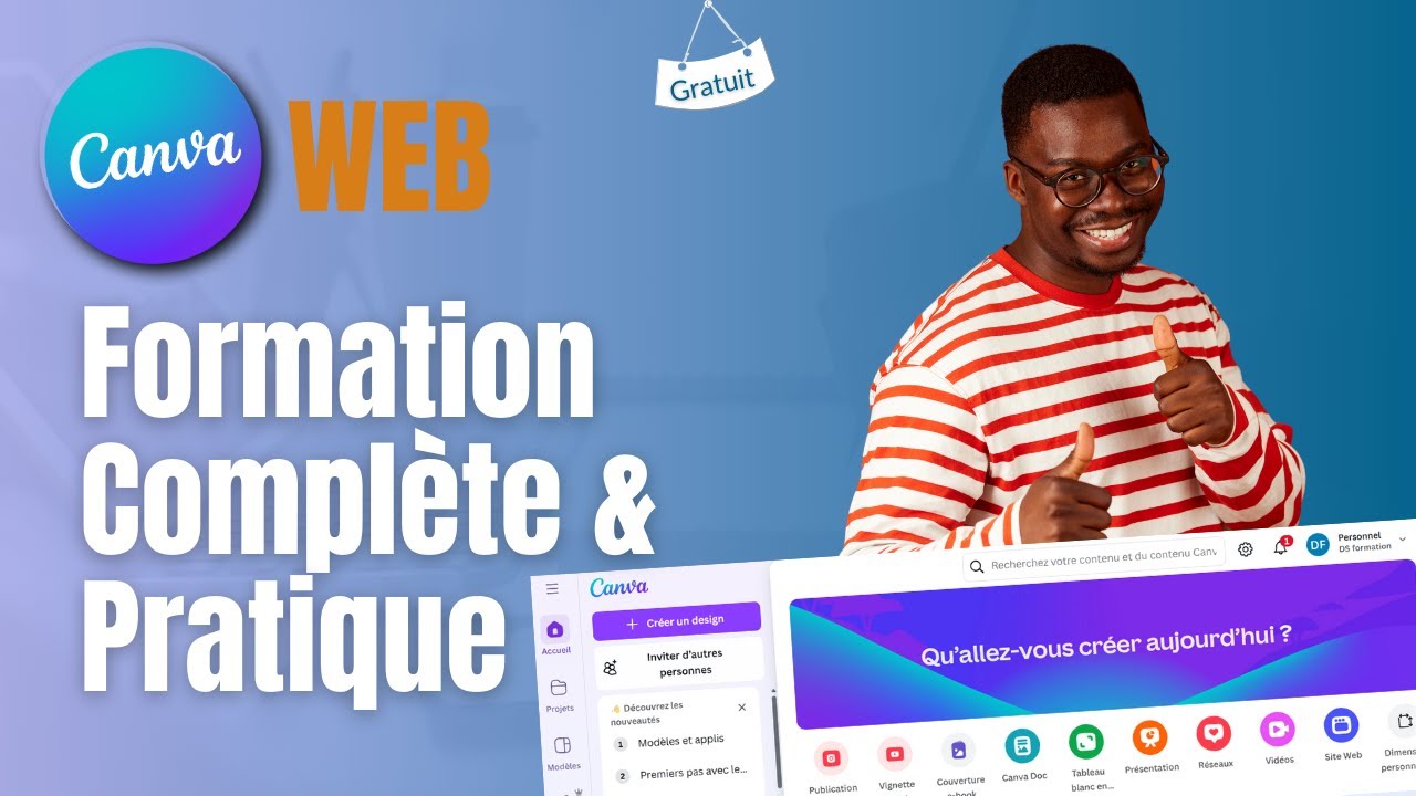 Canva: Le Tutoriel Ultime pour Débutants - Comment utiliser Canva comme un Pro en 2025