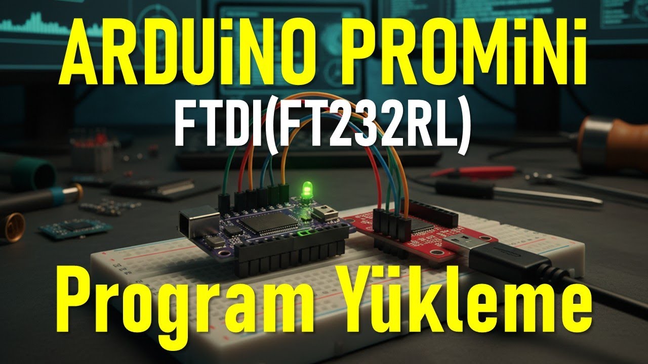 Arduino Promini Programlama FT232RL...