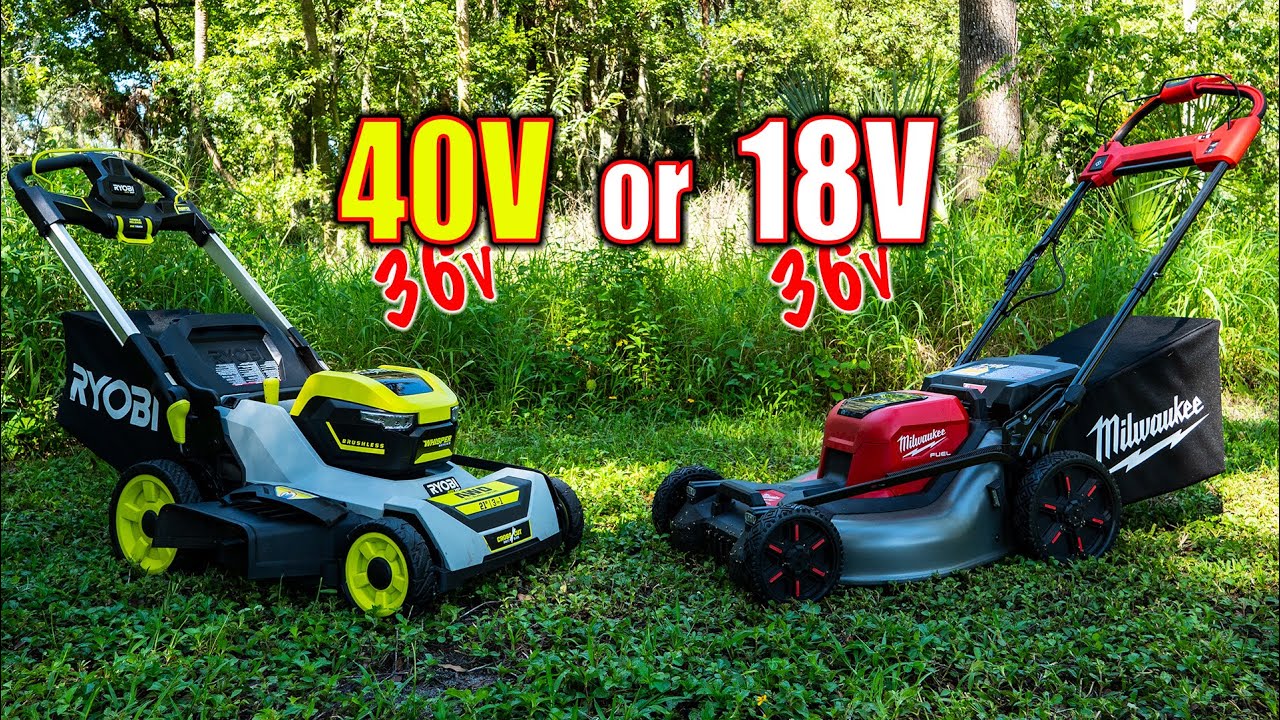 Milwaukee M18 FUEL or RYOBI 40V HP Whisper Series 21