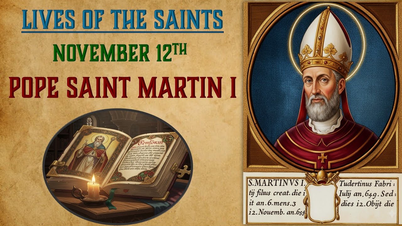 Pope Saint Martin I and the Monothelite Heresy  📖🎧