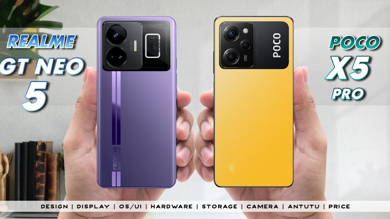 Realme GT Neo 5 vs Poco X5 Pro | Full Comparison | Unboxing
