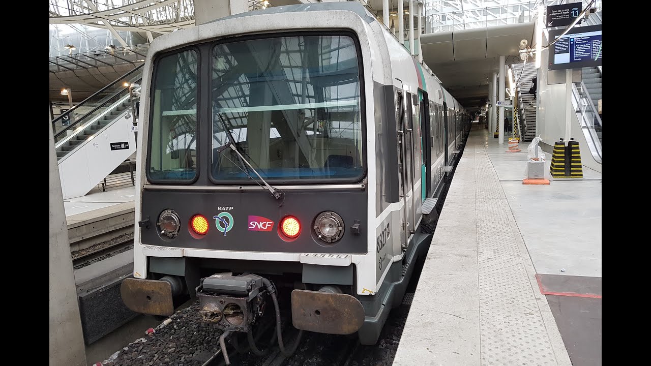 RER🟦Ligne B🟦: Saint-Rémy-lès-Chevreuse ➡ Aéroport Charles-de-Gaulle 2 ✈ TGV🚅 en MI79 STIF