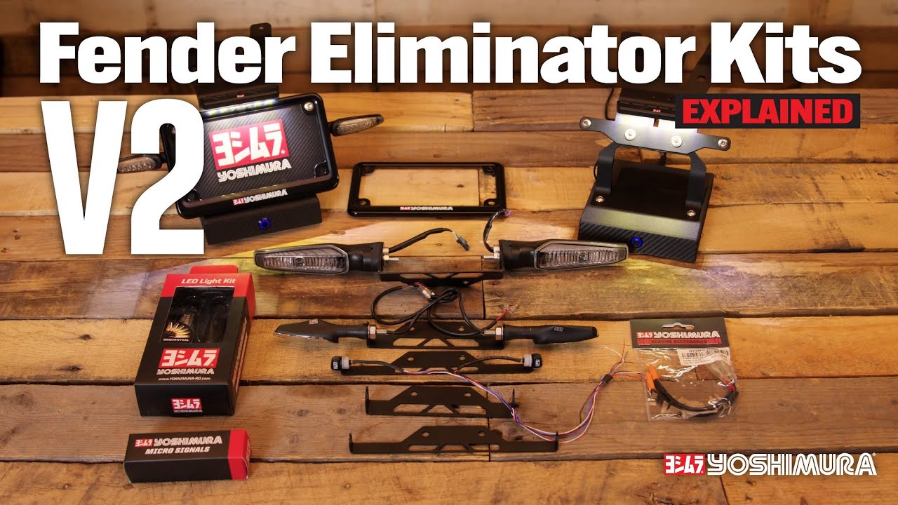 V2 Fender Eliminator Kits from Yoshimura R&D of America