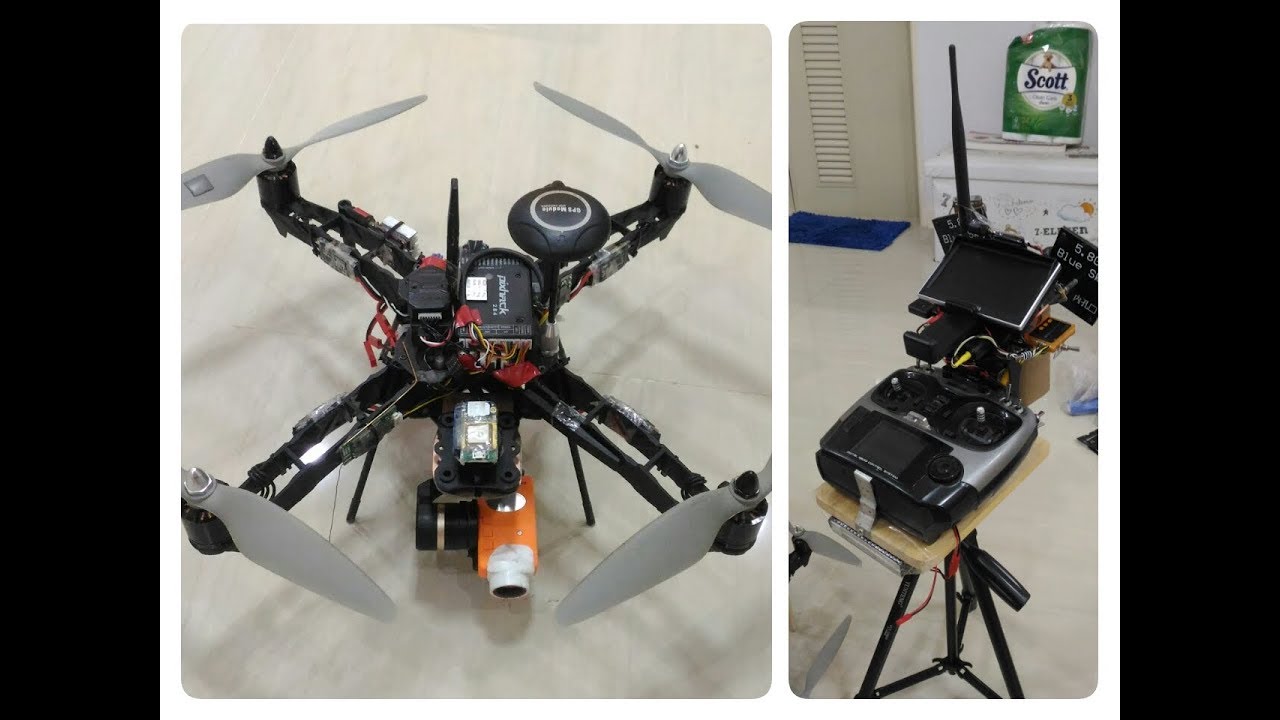Long range quadcopter Q380 Frame+5.8ghz 600mw 8/16KM