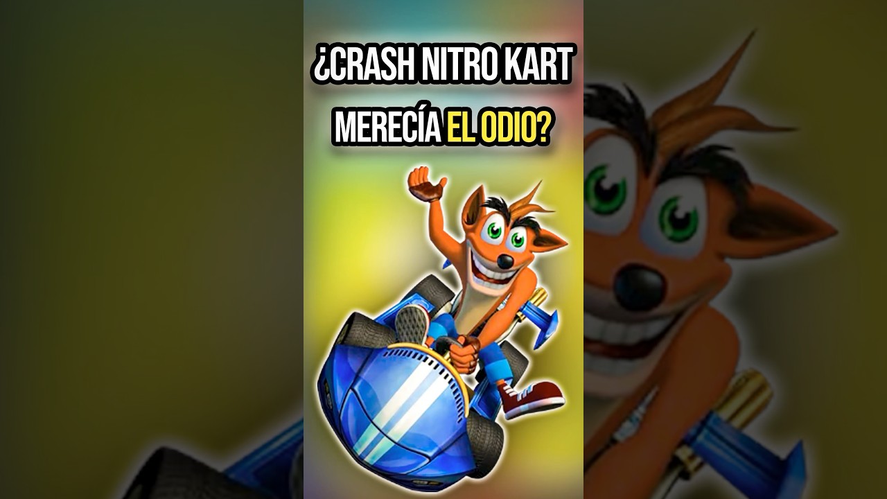 ¿Crash Nitro Kart fue tan malo? 